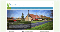 Desktop Screenshot of faithofsaginaw.org