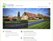 Tablet Screenshot of faithofsaginaw.org